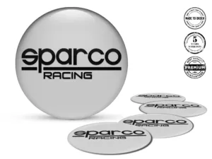 Sparco Adesivi Cupola Epox Logo Decalcomania Cerchio Resina